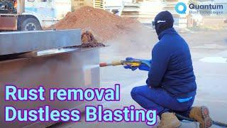 Rust removal asset maintenance through Dustless Blasting