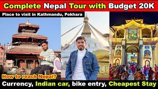 India to Nepal tour budget | Cheap & Best Way To Explore Nepal | NEPAL Travel Guide | Nepal Trip