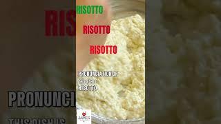 How to Pronounce Risotto #howtopronounce #risotto #shorts #italy