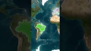 How France borders Brazil