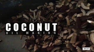 Extracting Coconut Oil from Dried Copra