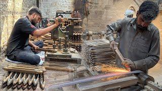 Process of Making Wooden Shuttles | Factory Mass Production | Wood Working Tools