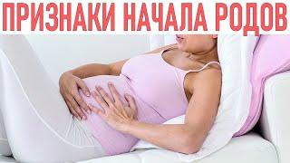 ПЕРВЫЕ ПРИЗНАКИ РОДОВ | Как начинаются родовые схватки