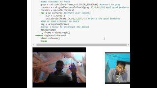 goodFeaturesToTrack python opencv in jupyter notebook