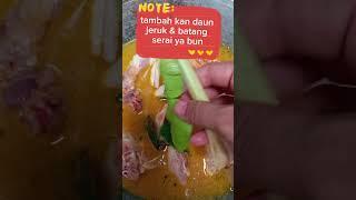 resep masak#resep ungkep ayam pakai bumbu racik ayam goreng#youtubeshorts@khanzanura