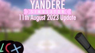 New PlayStation Prompts and Garbage Bags Updated | Yandere Simulator 11h August 2023 Update