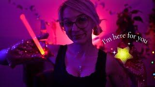 ASMR Light Triggers to Quiet Your Racing Mind  Light Play, Whispering & Deep Calm