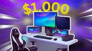 budget LAPTOP GAMING setup tour