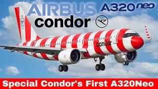 CONDOR AIRLINES FIRST AIRBUS A320Neo - Toulouse Airbus factory (Mar 2024)