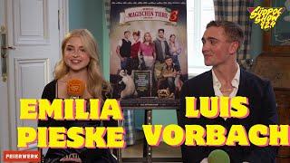 Interview mit Emilia Pieske und Luis Vorbach│Die Schule der magischen Tiere 3│Südpolshow