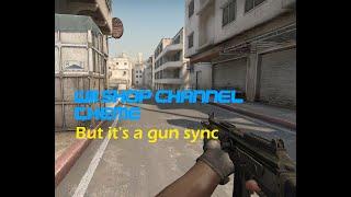 Wii Shop Channel Theme but It's A Gun Sync
