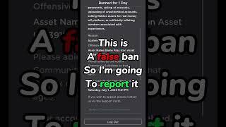 My Roblox account got BANNED!?