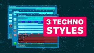 3 Techno Drop Ideas With 4 Sounds (Arrangement Tutorial)