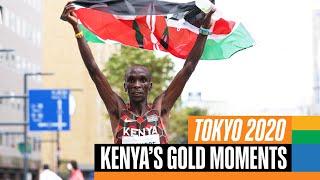   Kenya's gold medal moments at #Tokyo2020 | Anthems