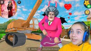 ДЕНЬ ВЛЮБЛЁННЫХ МИСС ТИ Злая Учительница Scary Teacher 3D