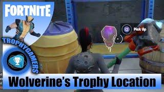 Fortnite - Wolverine’s Trophy Location - Find Wolverine’s Trophy in Dirty Docks