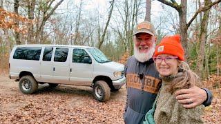 "Trail Testing" our new Adventure Van | E-350 | Camburg 6" Lift