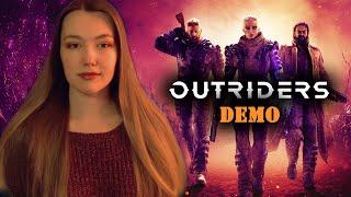 OUTRIDERS - НОВЫЙ ШУТЕР (DEMO)  Обзор и Полное прохождение АУТРАЙДЕРС ДЕМО на русском