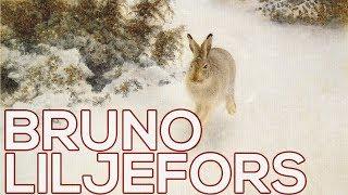 Bruno Liljefors: A collection of 62 paintings (HD)