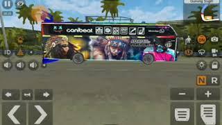 Indonesia bus simulator bus