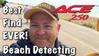 Beach Metal Detecting UK Ace 250 | Best Find Ever!! (59)