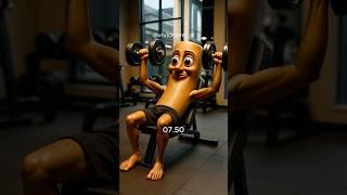 Tung Tung Tung Sahur’s workout routine. #brainrot #tungtungtungsahur #ai #morningroutine #sahur