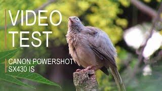 CANON POWERSHOT SX430 IS | VIDEO TEST | 720p