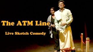 The ATM Line | Go Straight Take Left | LIVE SKETCH COMEDY with Sumukhi Suresh and Naveen Richard