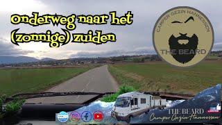 #08 Onderweg naar het (zonnige) zuiden | Wonen in de camper | Na regen komt zonneschijn