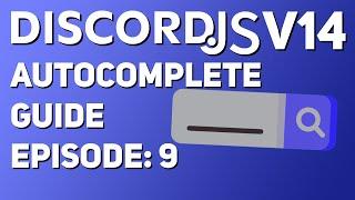 [NEW] Autocomplete GUIDE || Discord.JS v14