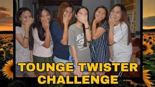 TOUNGE TWISTER CHALLENGE | SUNFLOWER GIRLS