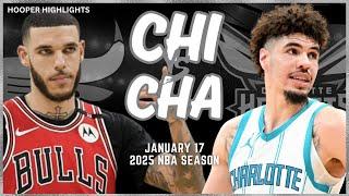 Charlotte Hornets vs Chicago Bulls Full Game Highlights | Jan 17 | 2025 NBA Season