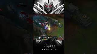 Zed 1vs5 - ZED MONTAGE #41 | LL YASIN #Shorts