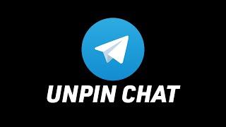 How To Unpin A Chat - Telegram 2024!