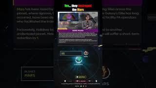 Yes.. they destroyed the MARS