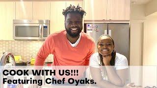 COOK WITH US: RECREATING MASTERCHEF CANADA FINALIST NIGERIAN FRIED RICE RECIPE | THE NOVEMBER COUPLE