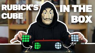 RUBIK'S CUBE IN THE BOX TRICK TUTORIAL 🪄 Gimmick Step by Step