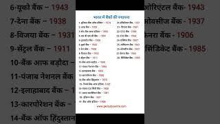Gk questions about bank || #allexam #gkinhindi #gk #gkquiz || bank related gk question