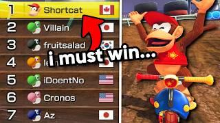 1 Monkey VS The YOSHI Hivemind | Competitive Mario Kart 8 Deluxe