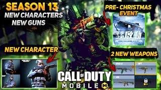 TWO NEW WEAPONS CONFIRMED | SEASON 13 NEW LEAKS | NEW MAPS , NEW GUNS , NEW EVENT | COD MOBILE