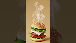 Cheese Burger Ad Idea With Ai  ایده تبلیغ چیزبرگر با هوش مصنوعی #ai #ads #shorts