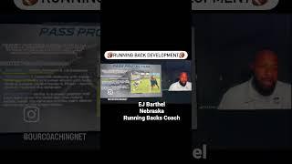 Running Back Development with EJ Barthel (Nebraska Running Backs Coach)