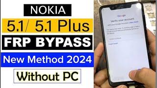 Nokia 5.1 Plus FRP Bypass Android 10Q ( TA-1102 ) Google Account Bypass Without PC% OK