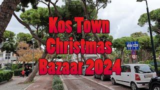  Kos Town Christmas Bazaar 2024 – A Magical Rainy Day Adventure ️ | DiscoveringKos