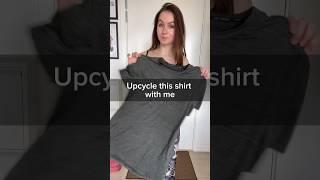Upcycle Your Clothes WITHOUT Sewing! ️ #shorts