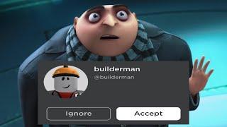 gru finds roblox friend