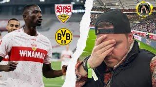 Dieser Auftritt war PEINLICH!!  | VfB Stuttgart vs. Borussia Dortmund 2-1 | STADION-VLOG