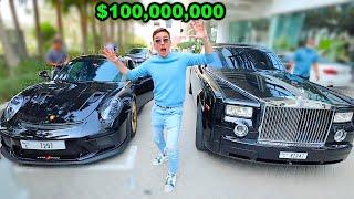 A DAY WITH A CRYPTO BILLIONAIRE - $100,000,000 CARS !!!