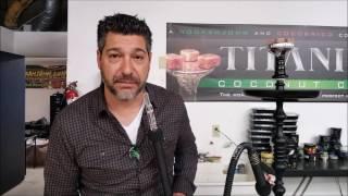 Zahrah Spade Hookah, with HookahJohn
