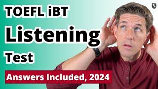 TOEFL iBT Listening Practice Test With Answers